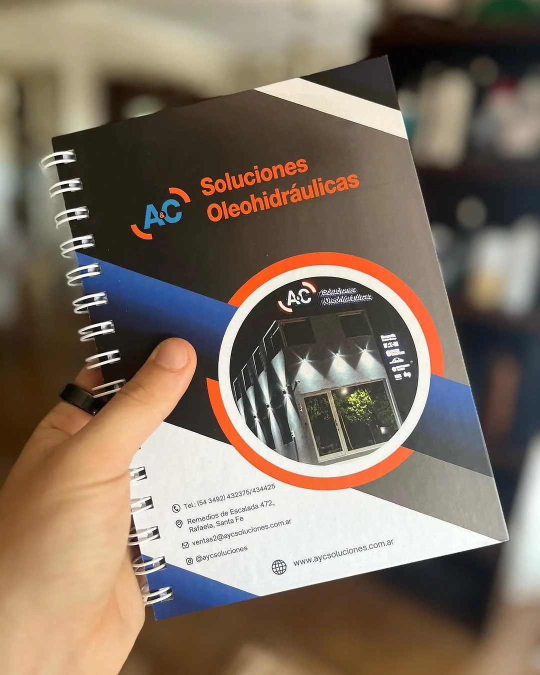 Cuaderno A5 Full Color Anillado, foto 1 de 4