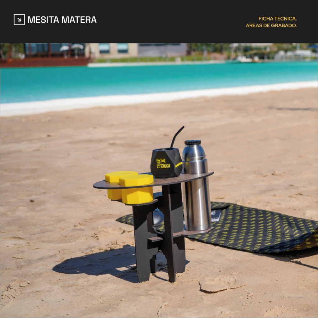 Mesa matera para playa o parque , foto 4 de 4