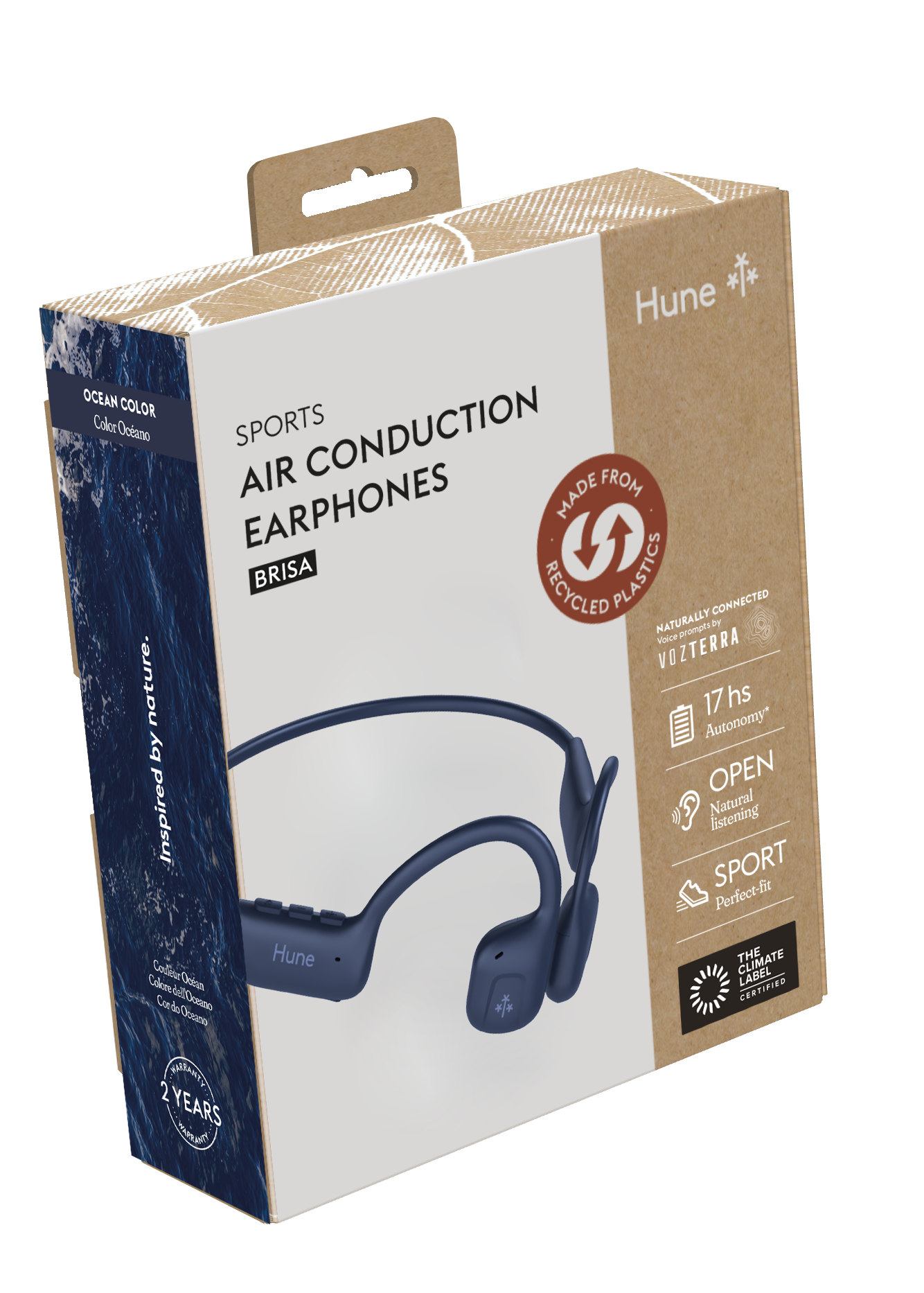 Auriculares Bluetooth Sport Deportivos Running Hune Brisa Open Ear, foto 3 de 3