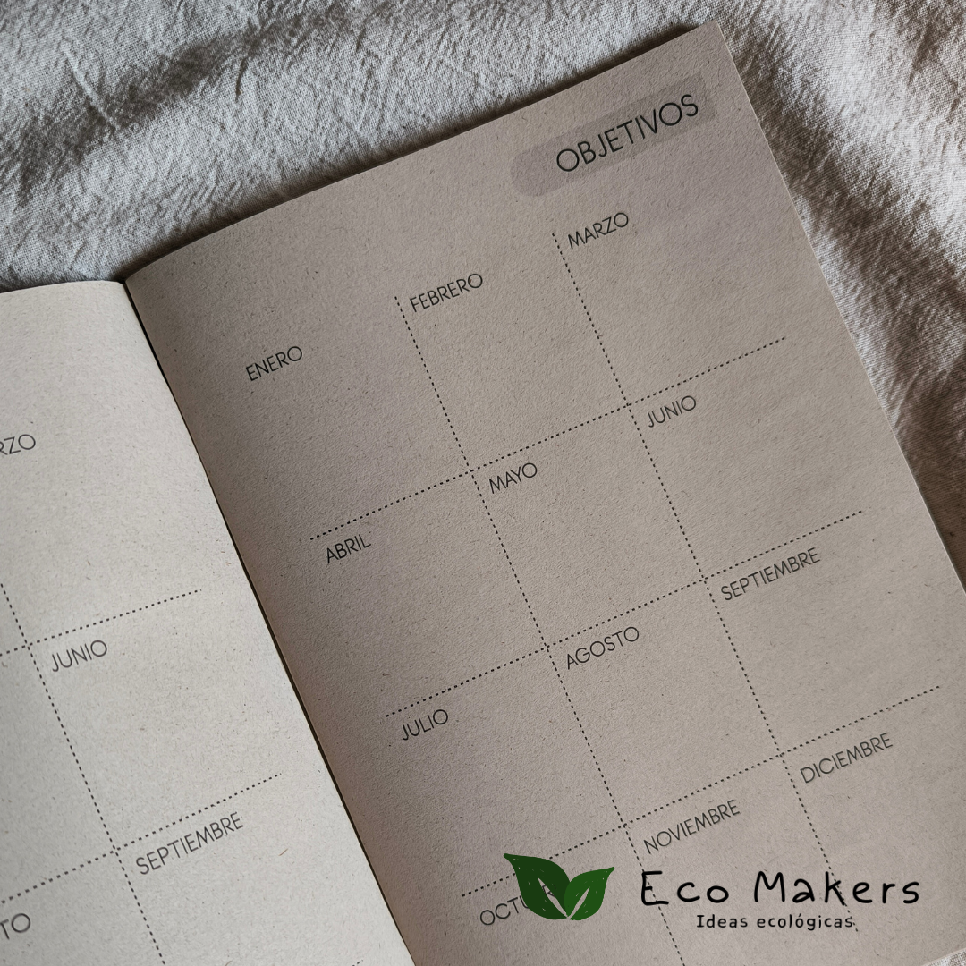 Planner Anual Eco Abrochado 15x20cm, foto 4 de 4
