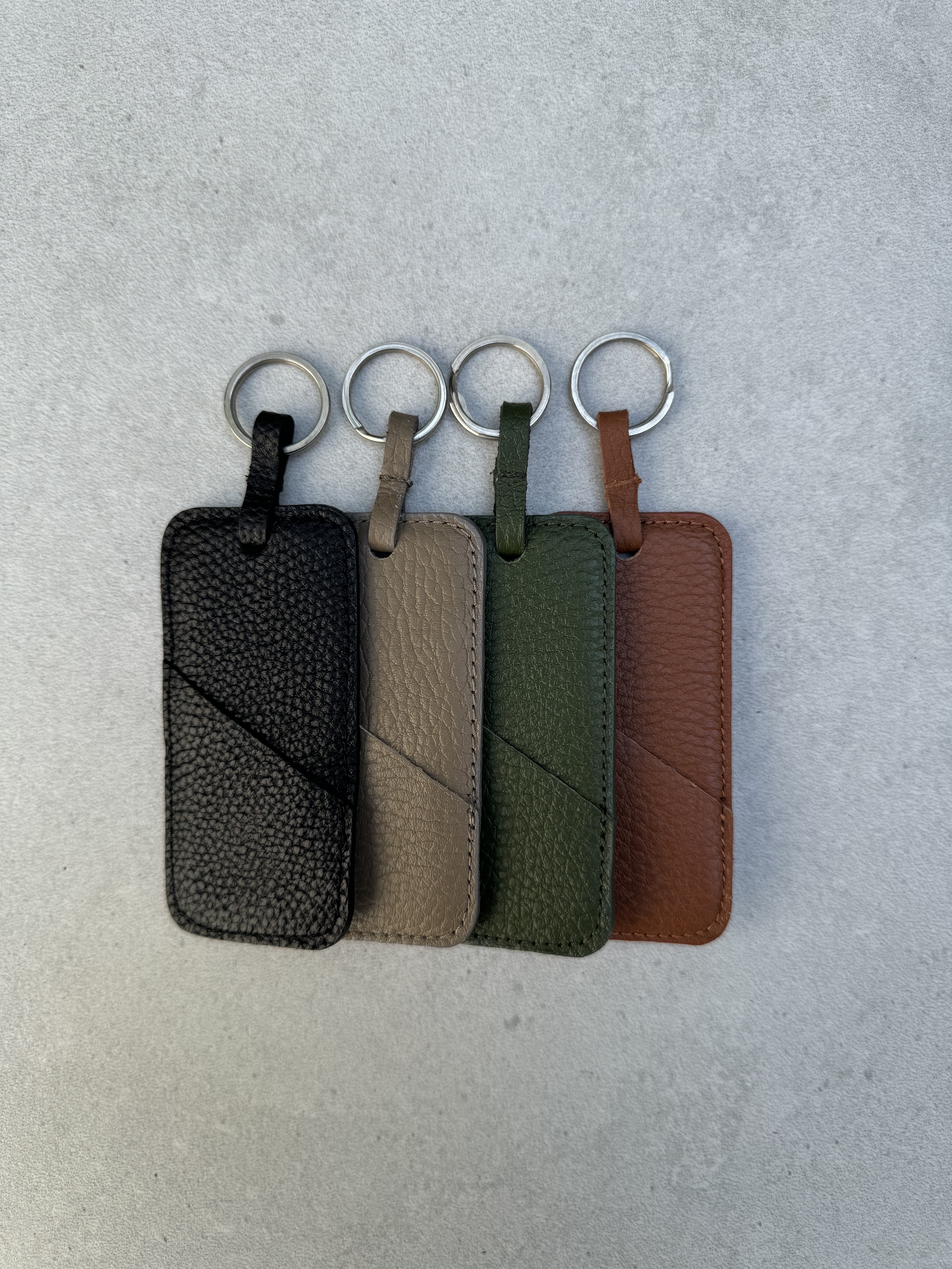 Llavero rectangular - Cuero, foto 1 de 3