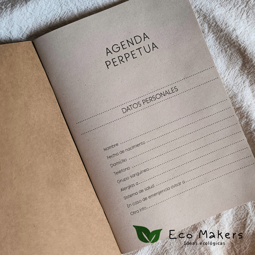 Agenda Eco Abrochada 15x20cm , foto 2 de 5