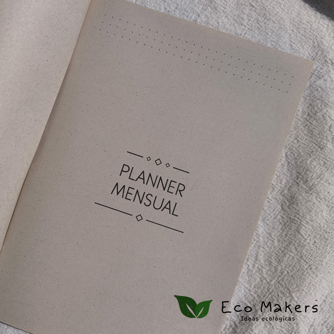 Planner Anual Eco Abrochado 15x20cm, foto 2 de 4