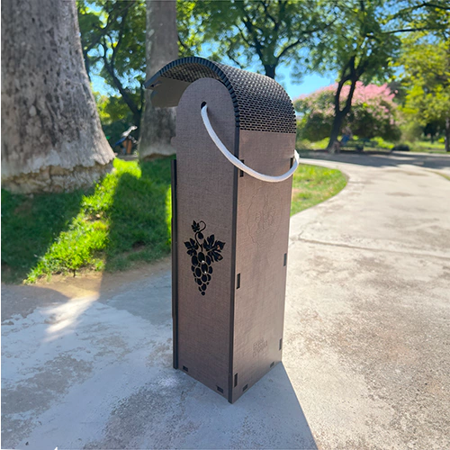 Caja vino para guardar vino