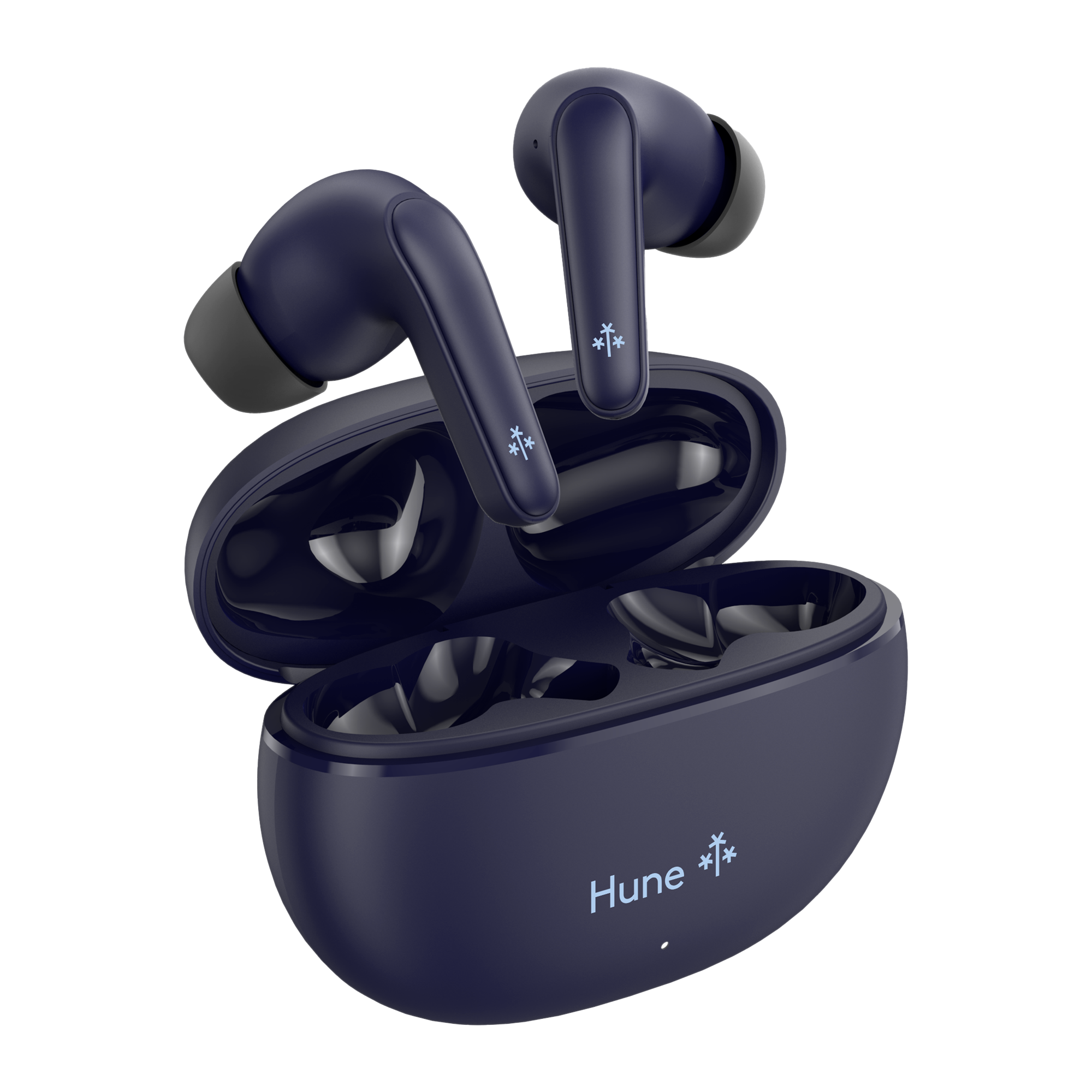 Auriculares Inalambricos Hune Soja In-ear Tws Cancelacion De Ruido Azul