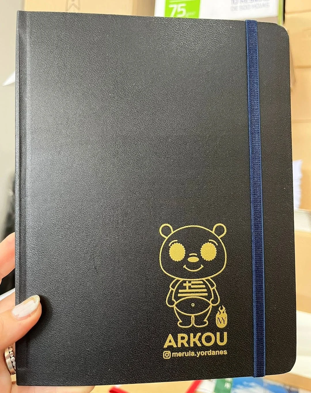 Cuaderno Molesking Elástico Colores, foto 4 de 5